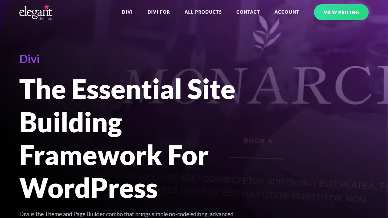 Thème Divi d'Elegant Themes